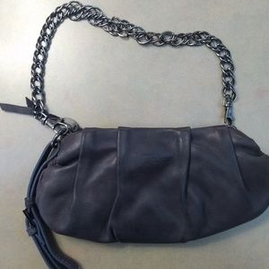 Jacco purple mini pochette lambskin leather bag